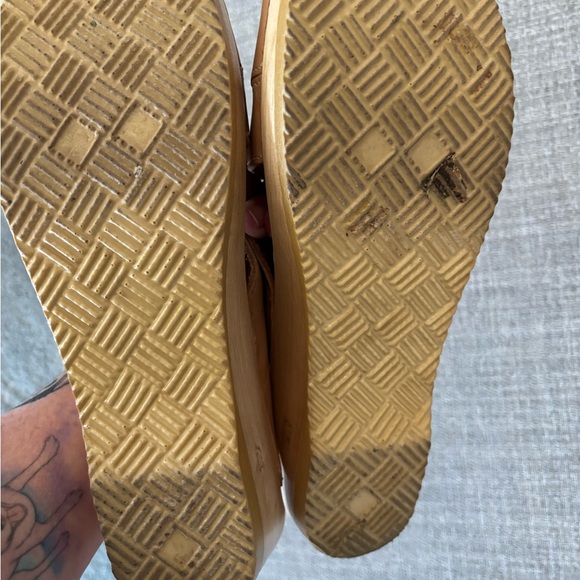 No. 6 Tan Leather Clogs 43/US 11 - Picture 3 of 4